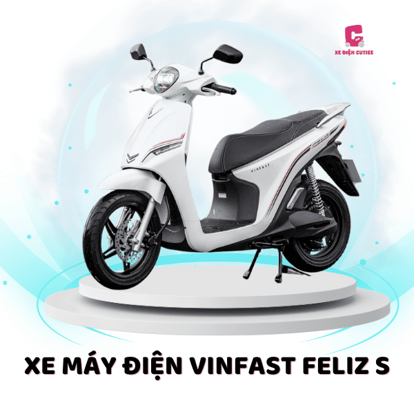 Xe máy điện đẹp cho nữ VinFast Feliz S với kiểu dáng hiện đại