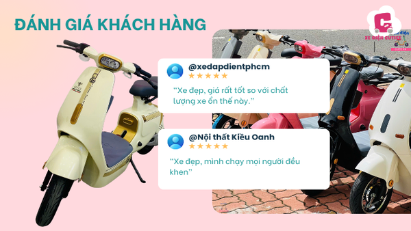 Đánh giá của khách hàng với mẫu xe đạp điện cho học sinh Hottrend VC 2025