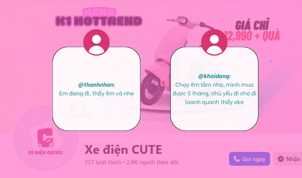 Xe đạp điện giá rẻ Hottrend K1 sở hữu thiết kế thanh lịch 