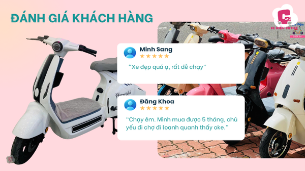 Khách hàng đánh giá về dòng xe đạp điện cho học sinh Hottrend V1 Plus