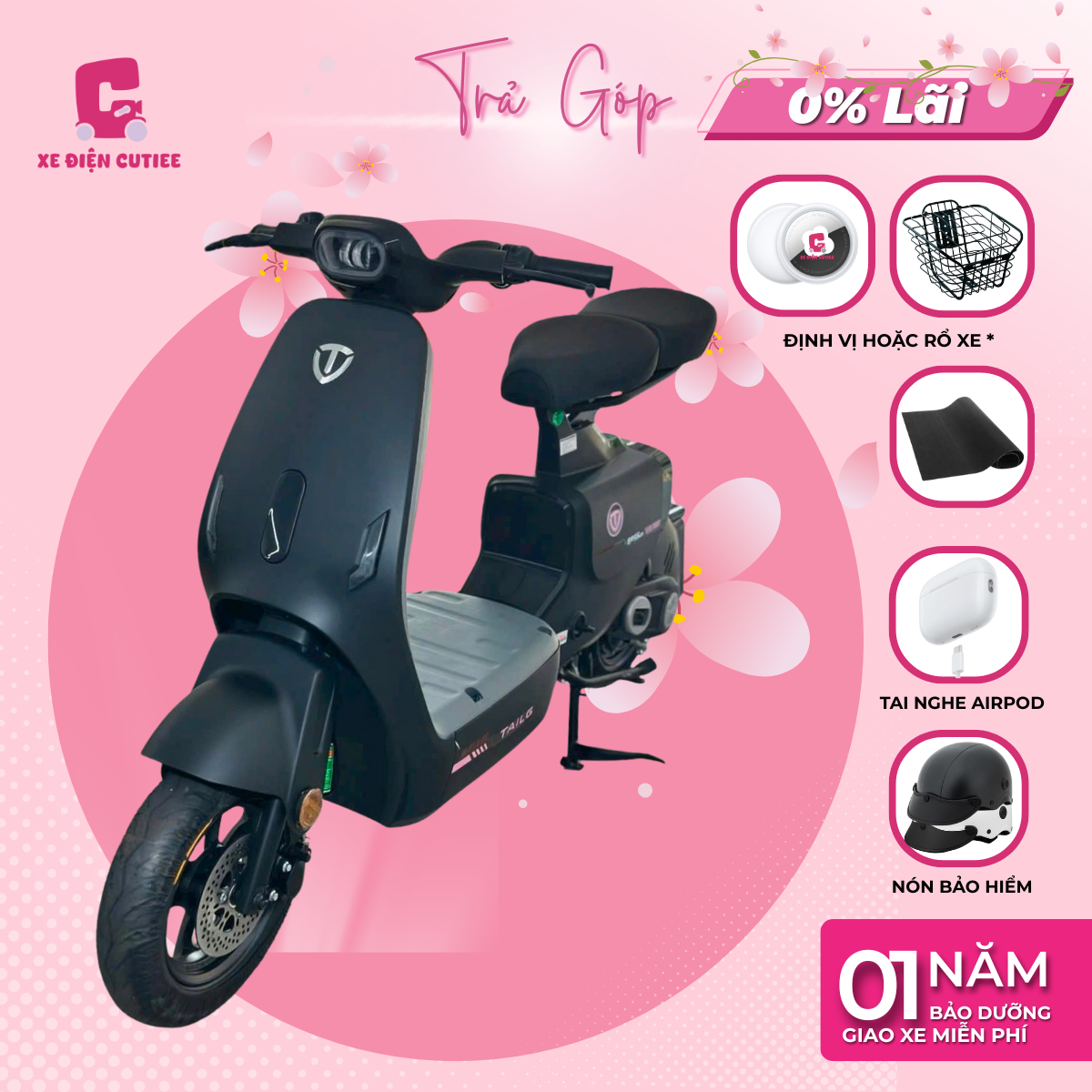 Xe Điện GR55 Plus 2025 TAILG - Hãng Xe Top 3 TG