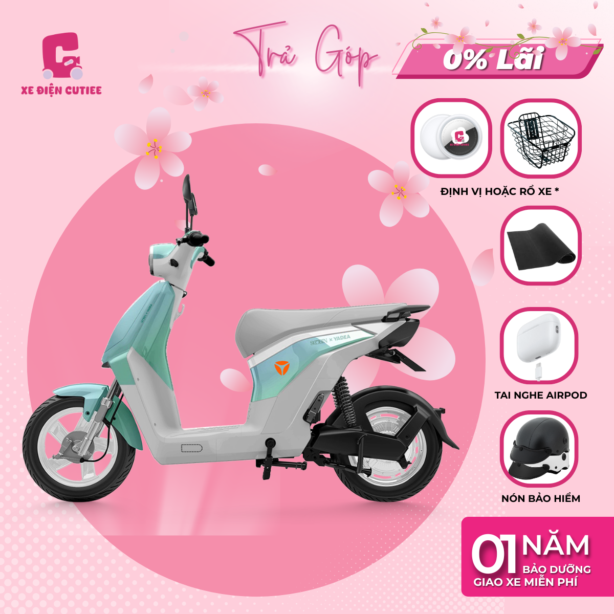 YADEA VEKOO SOOBIN - Chính hãng YADEA