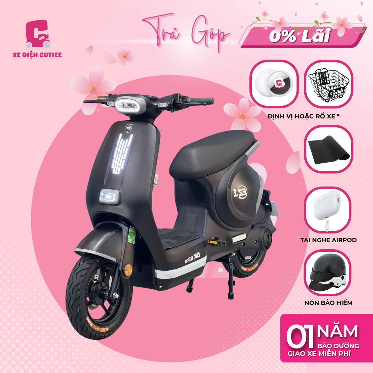 DK BIKE EZ 2 2025 - Hãng xe chính hãng DK BIKE