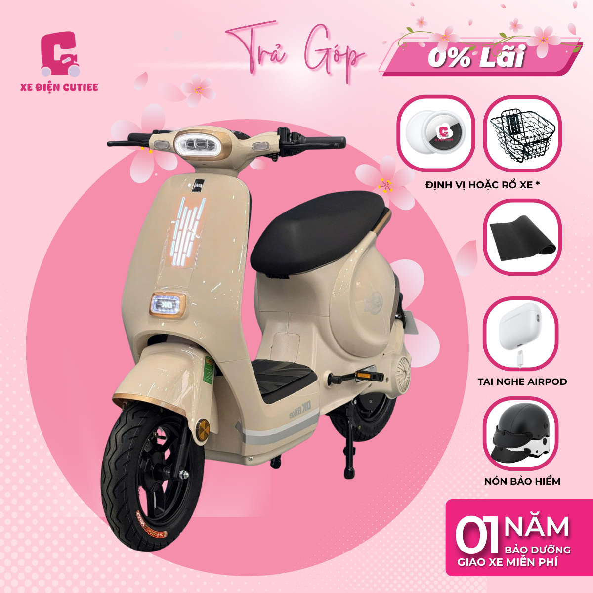 DK BIKE EZ 2 2025 - Hãng xe chính hãng DK BIKE