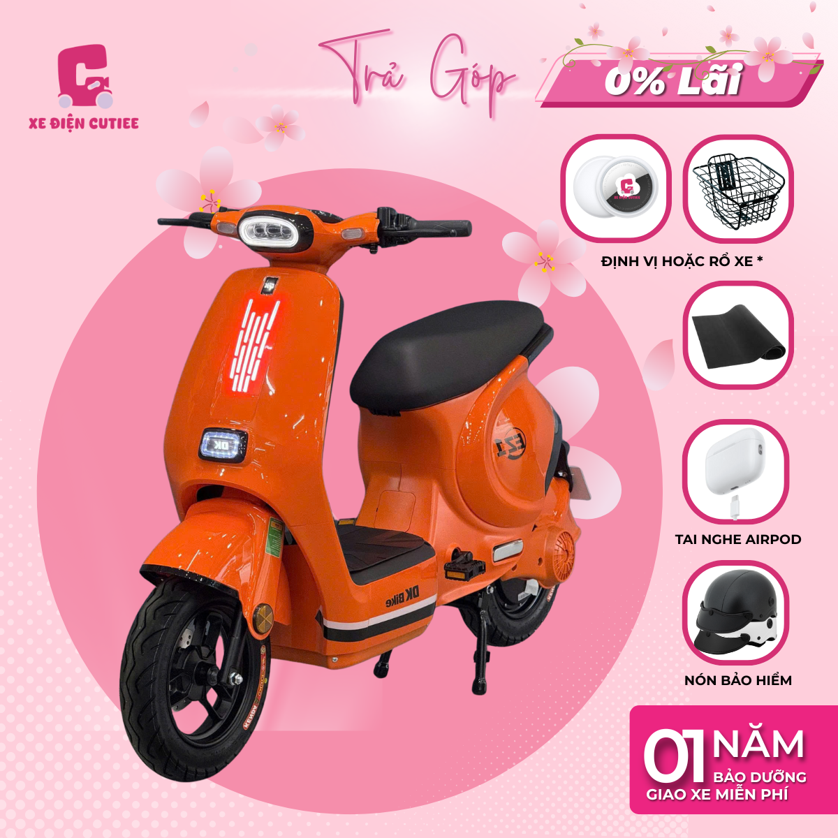 DK BIKE EZ 2 2025 - Hãng xe chính hãng DK BIKE