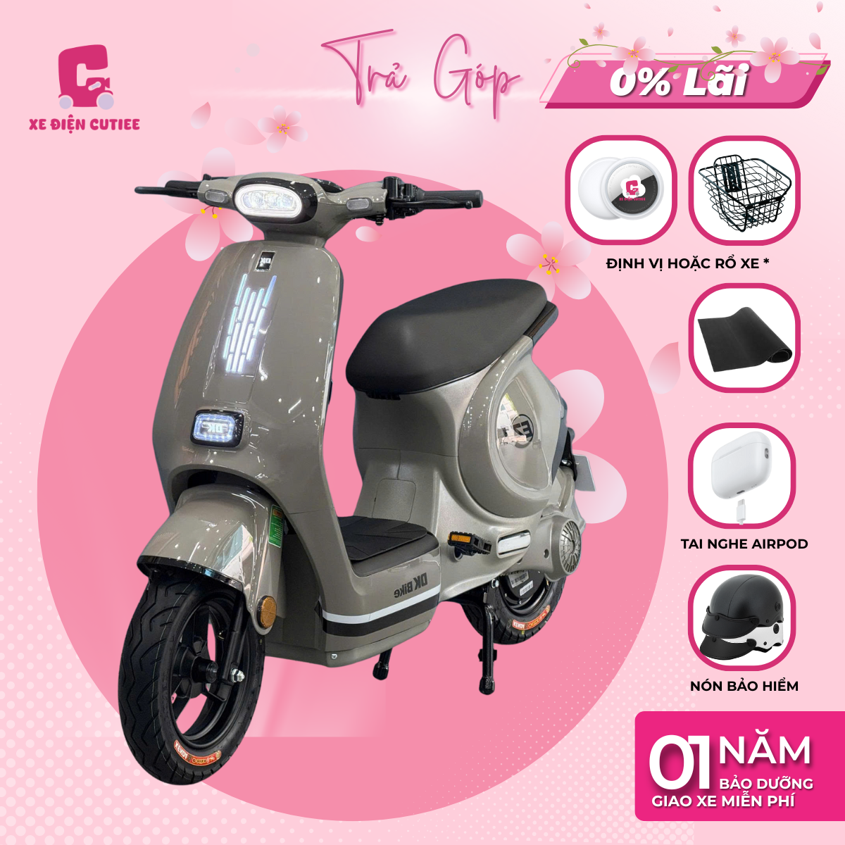 DK BIKE EZ 2 2025 - Hãng xe chính hãng DK BIKE