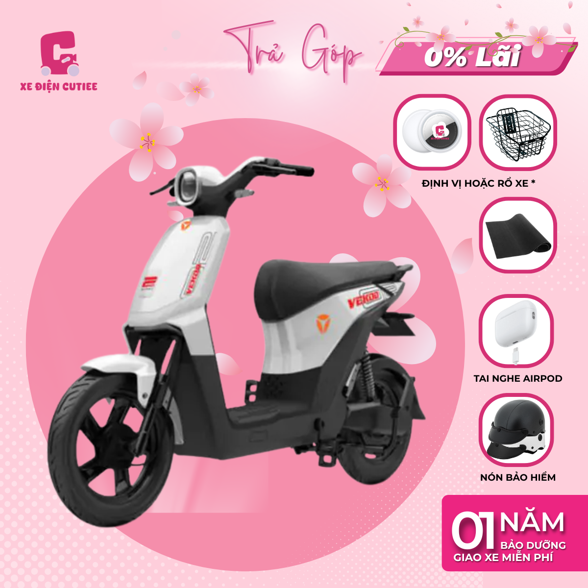 Xe Điện Yadea Vekoo - 2026