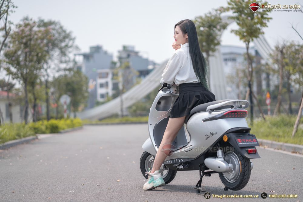 Xe Máy Điện Tailg Venus R53 6 Ắc Quy 23A 100km/1 Lần Sạc