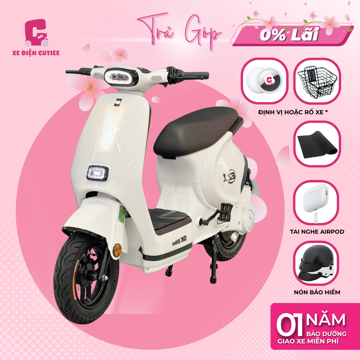 DK BIKE EZ 2 2025 - Hãng xe chính hãng DK BIKE