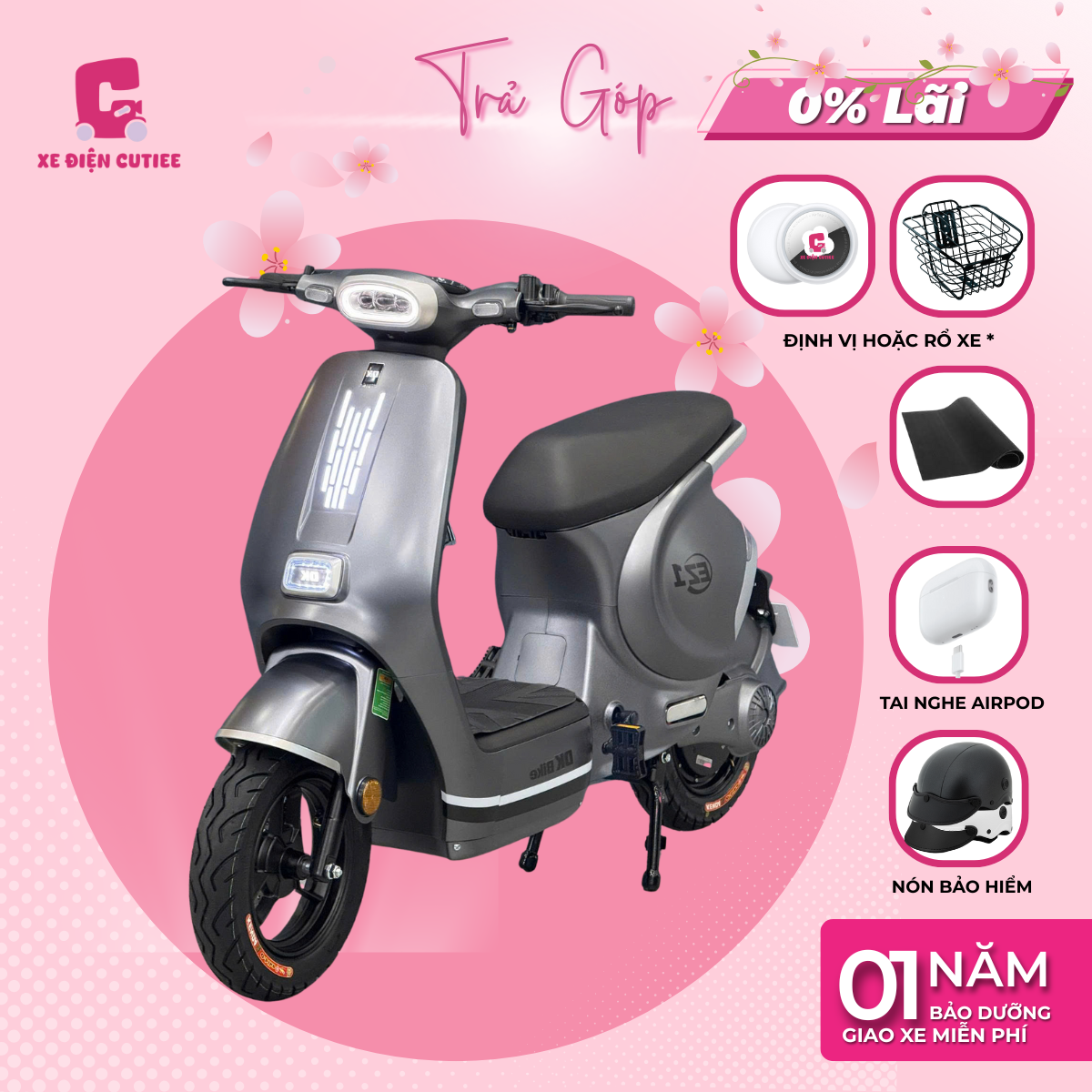 DK BIKE EZ 2 2025 - Hãng xe chính hãng DK BIKE