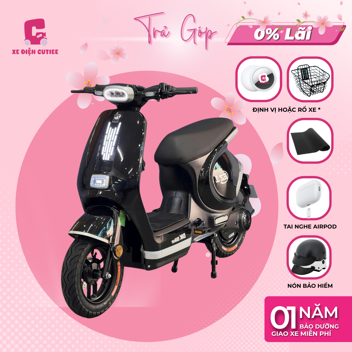 DK BIKE EZ 2 2025 - Hãng xe chính hãng DK BIKE