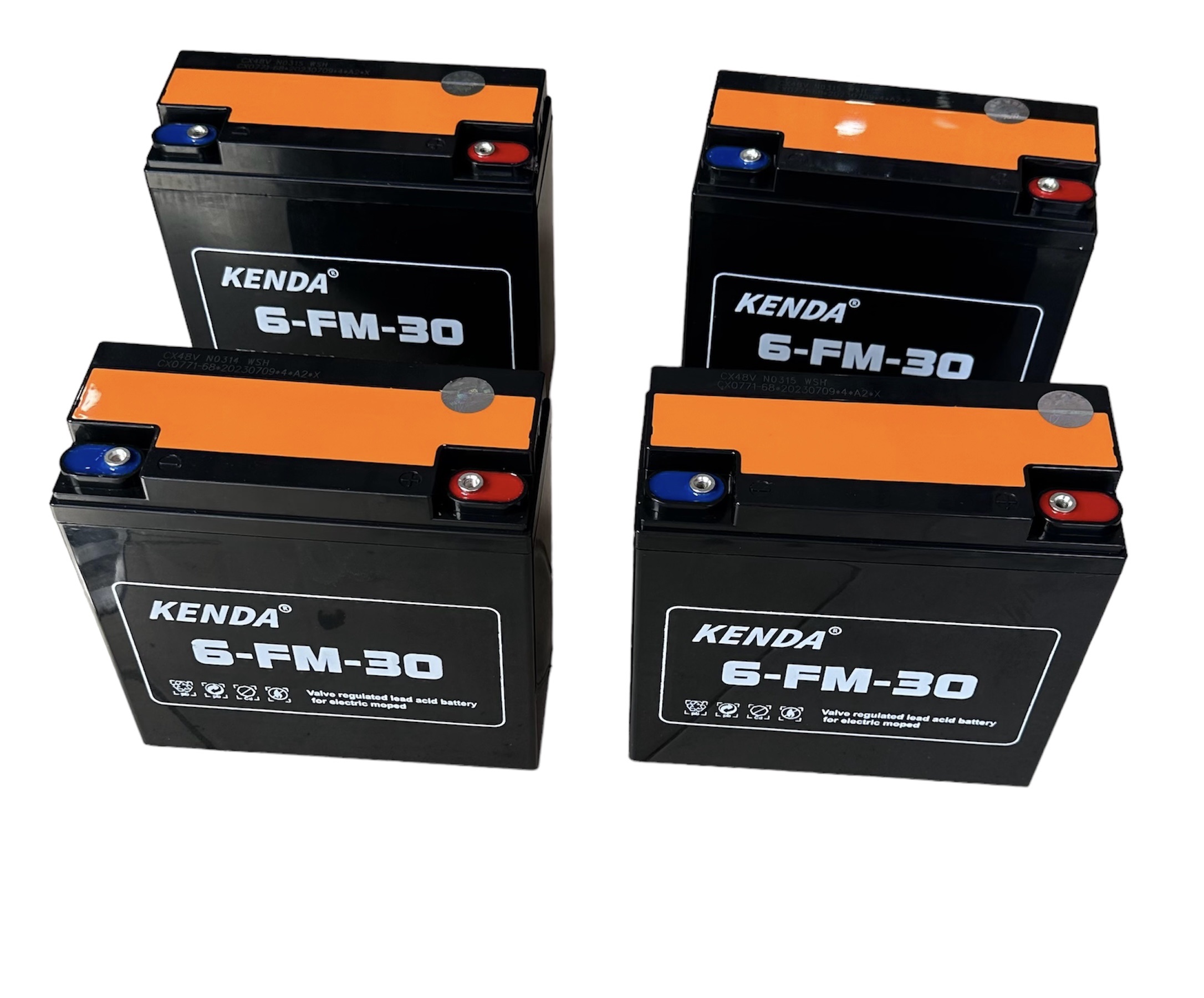 Ắc quy Kenda chịu nhiệt 60V – 30Ah (Bộ 4 bình)