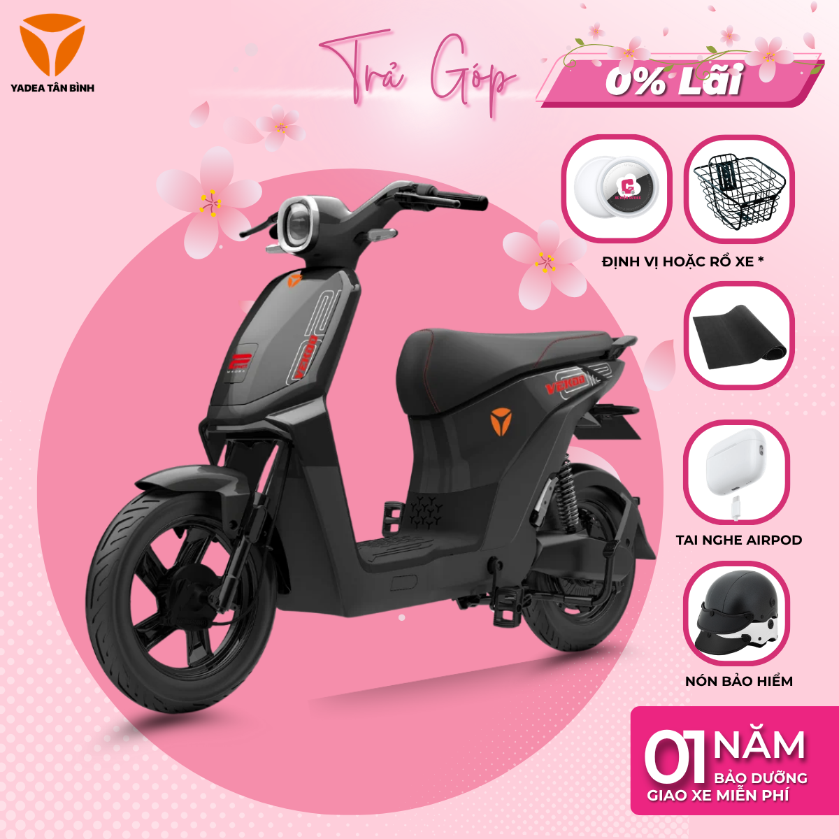 Xe Điện Yadea Vekoo - Hãng Xe Top 1 TG