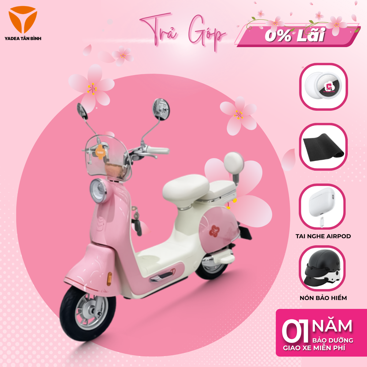 Xe Máy Điện TAILG JS50 - 60KM 1 Lần Sạc
