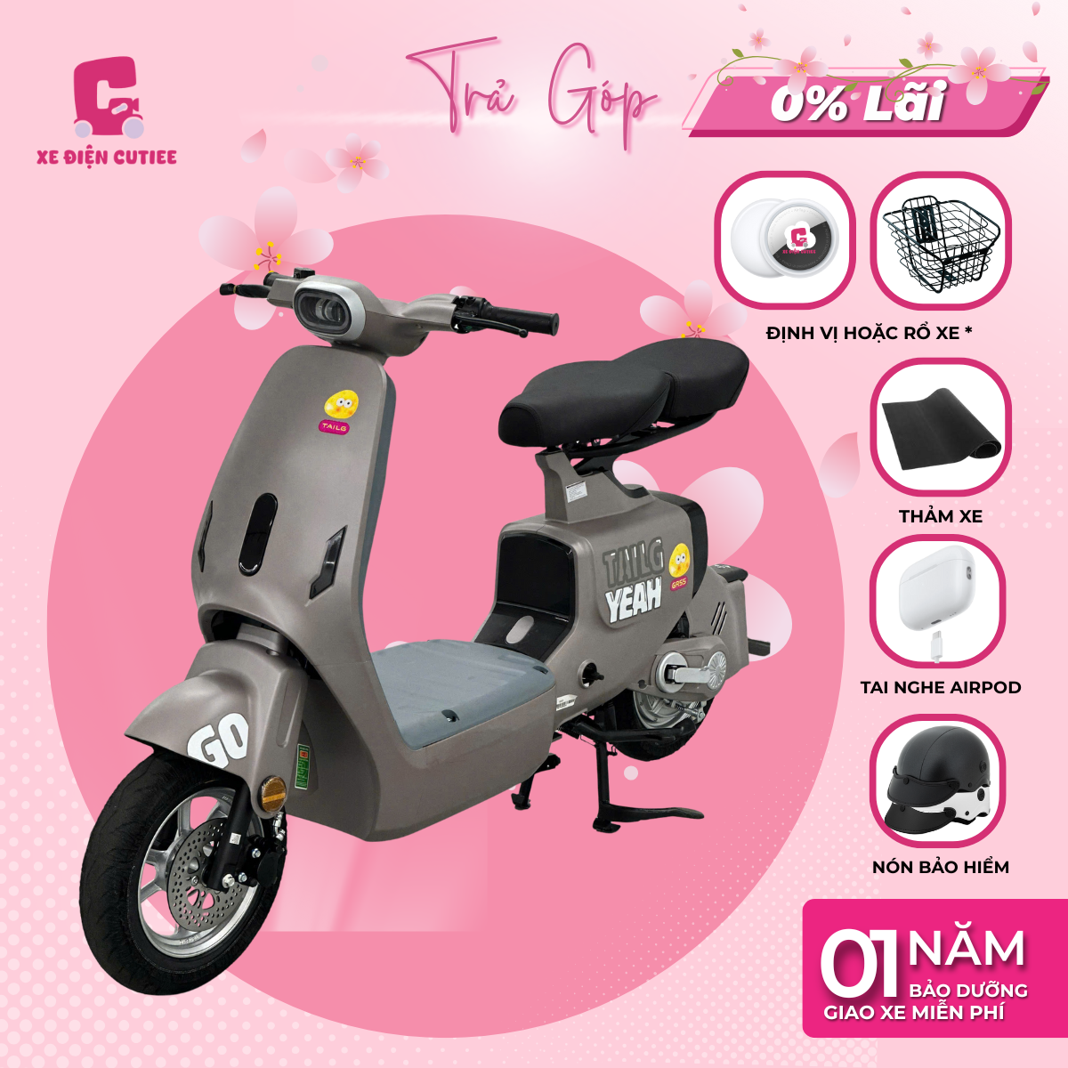 Xe Điện GR55 2025 TAILG - Hãng Xe Top 3 TG