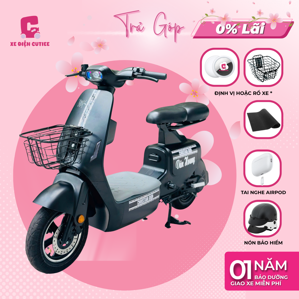 Xe Điện V1 Plus 2025 - Xe Rẻ Nhất Việt Nam