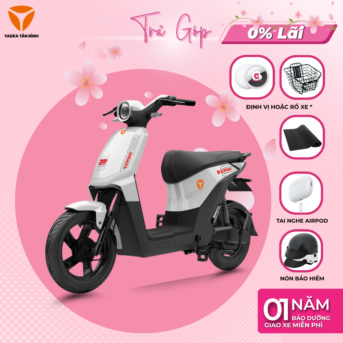 Xe Điện Yadea Vekoo - Hãng Xe Top 1 TG
