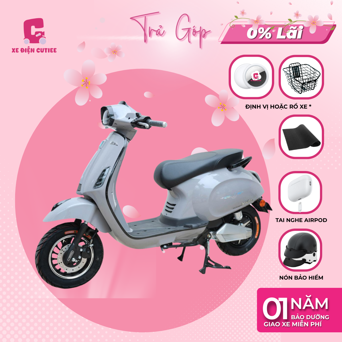 Xe Máy Điện Victoria V88