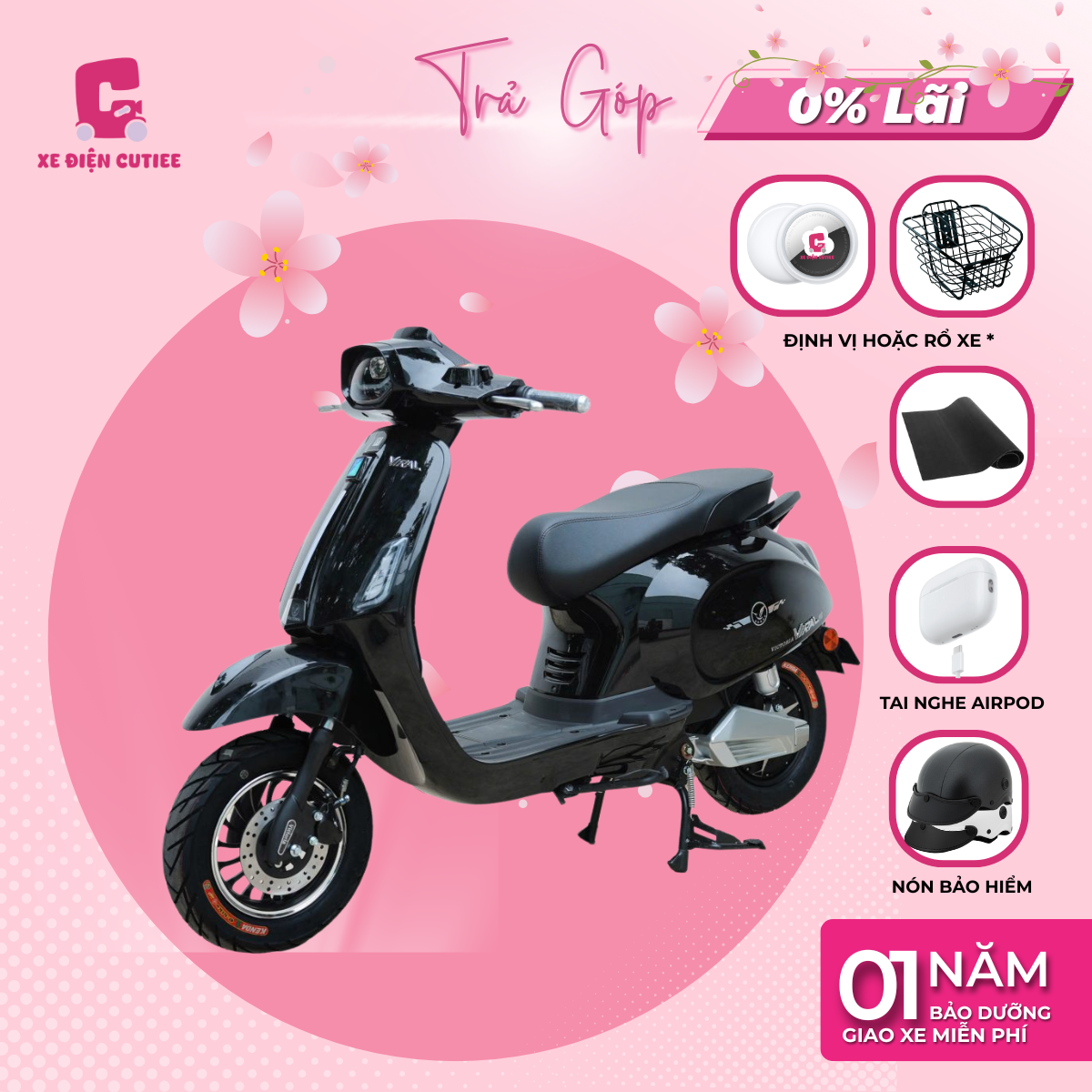 Xe Máy Điện Victoria Viral Pro