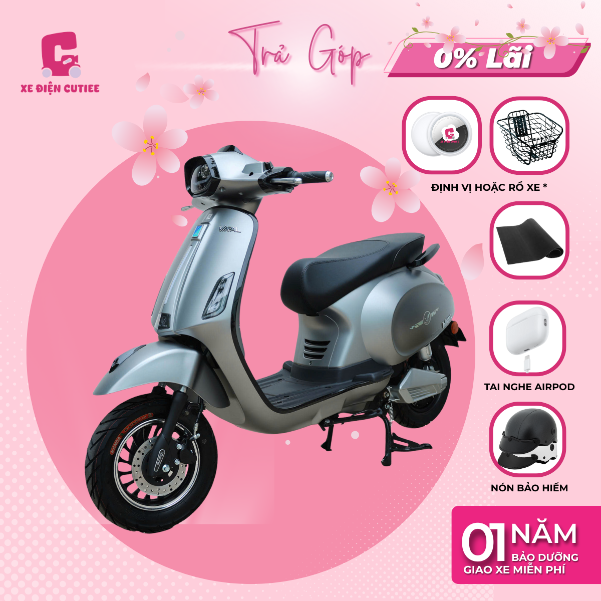 Xe Máy Điện Victoria Viral Pro