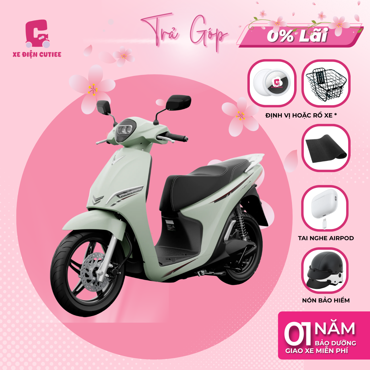 Xe điện VinFast Feliz 2025