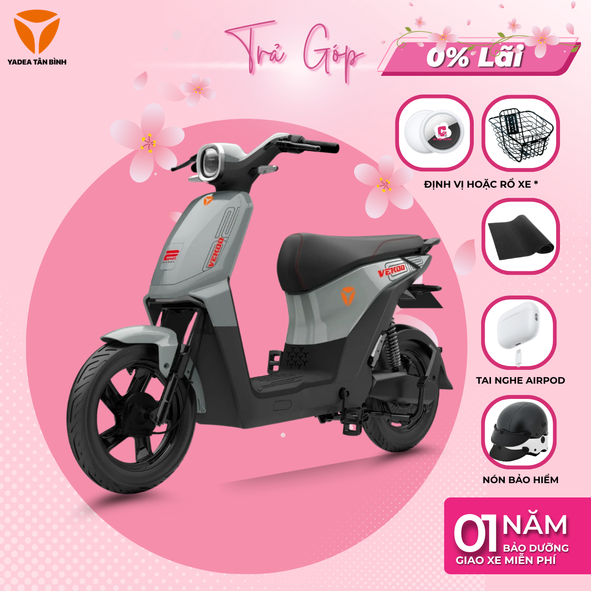 Xe Điện Yadea Vekoo - Hãng Xe Top 1 TG