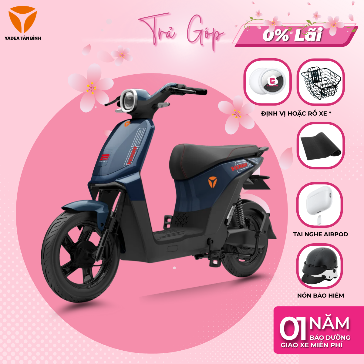 Xe Điện Yadea Vekoo - Hãng Xe Top 1 TG
