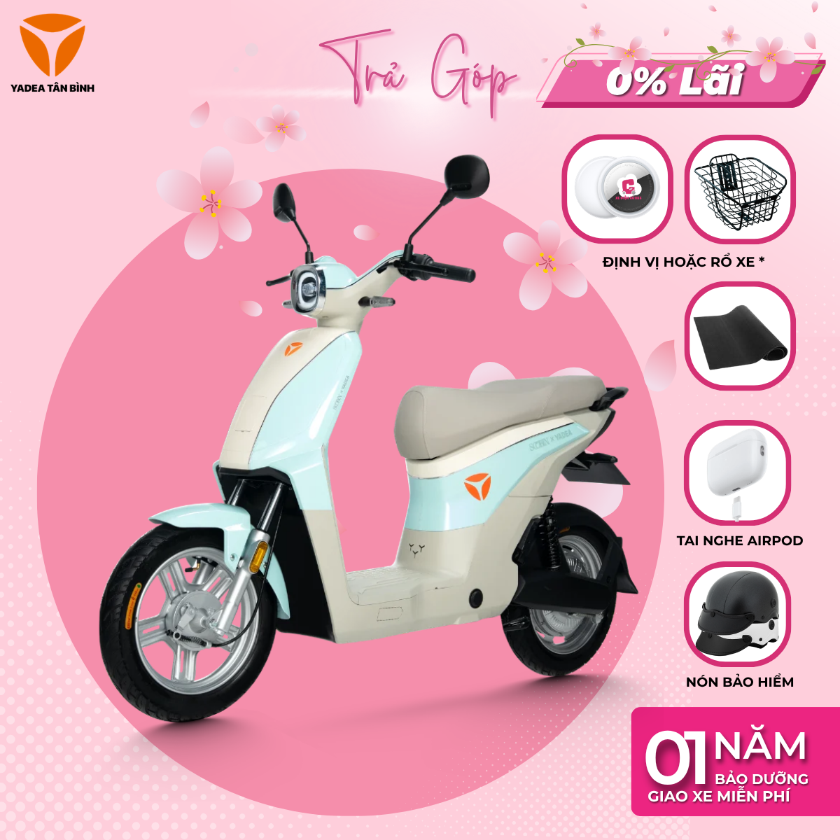 Xe Điện Yadea Vekoo - Hãng Xe Top 1 TG