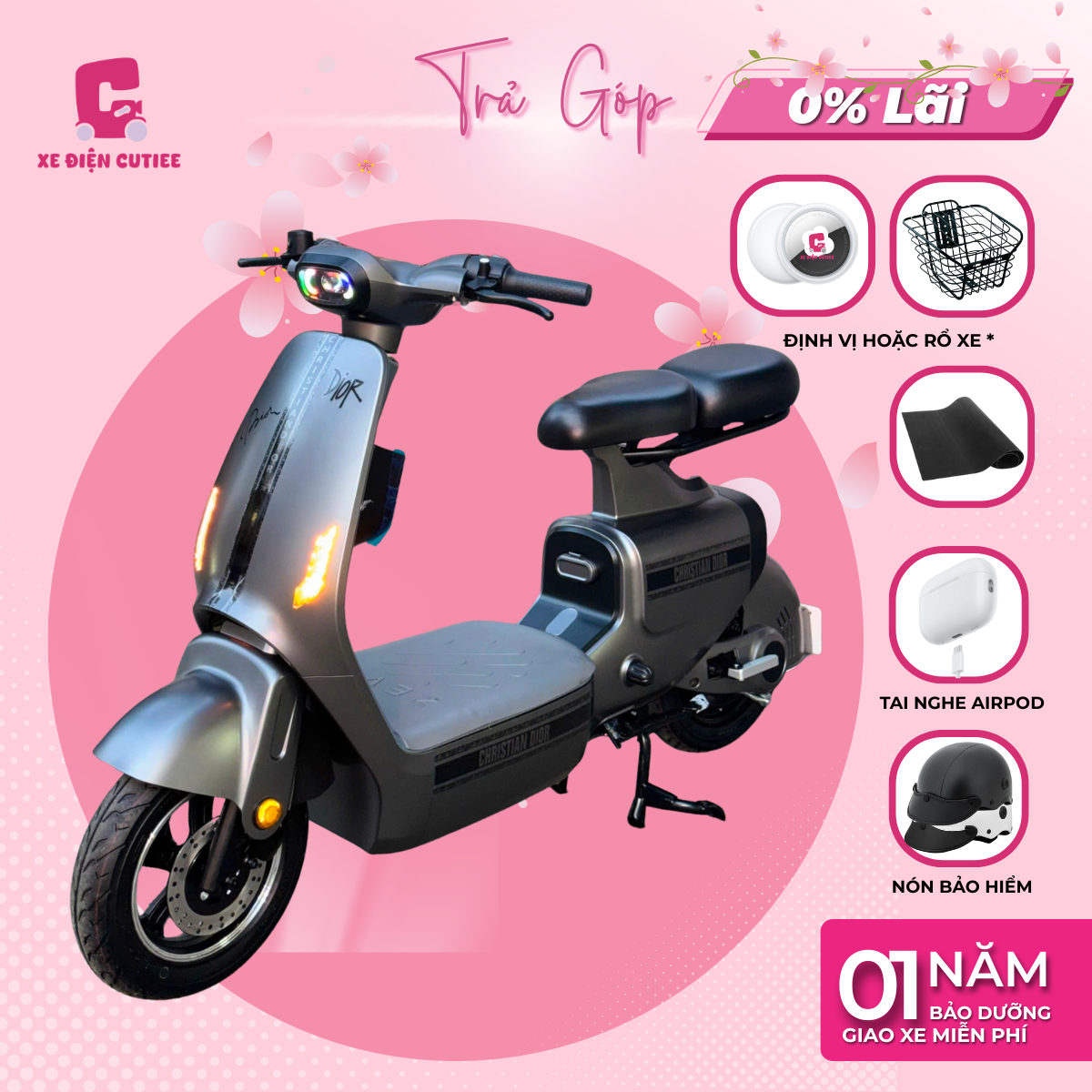 Xe Điện V1 Plus 2025 - Xe Rẻ Nhất Việt Nam