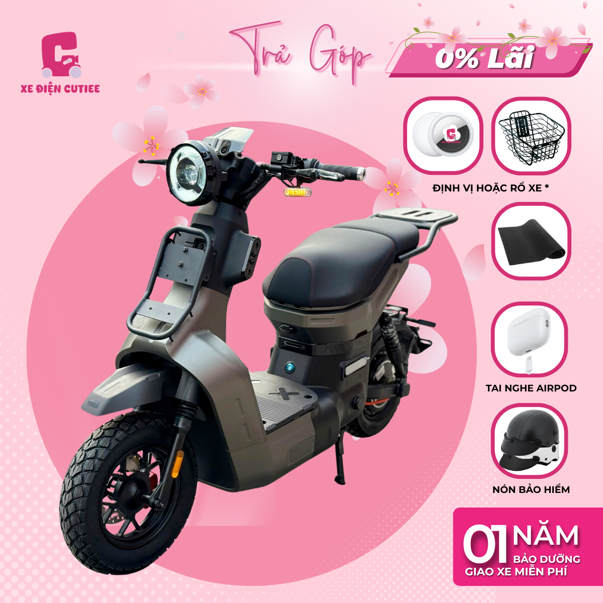 Xe Đạp Điện Dreaform Type 3 Pro 2026 - XE ĐIỆN CUTIEE