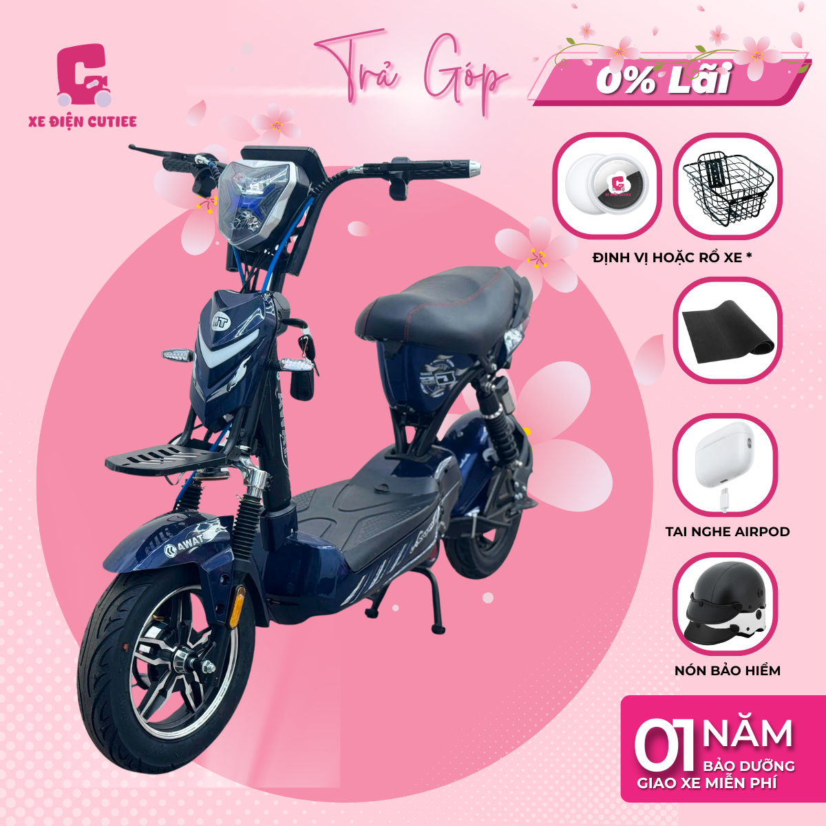 Xe Đạp Điện M19 - Rẻ Top Đầu