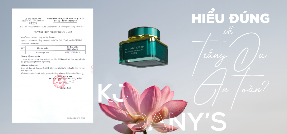 Hiểu đúng về làm trắng da AN TOÀN