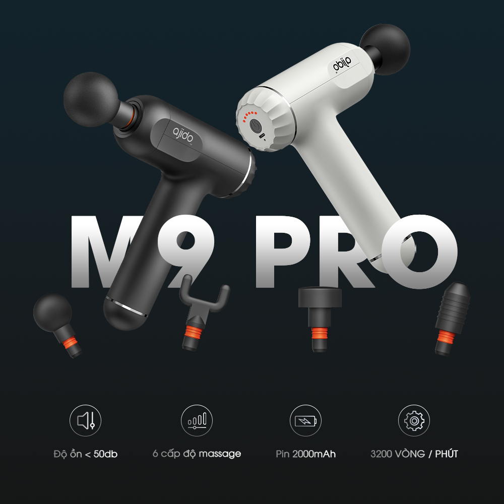 Máy Massage Cầm Tay AJIDO AJ - M9 Pro