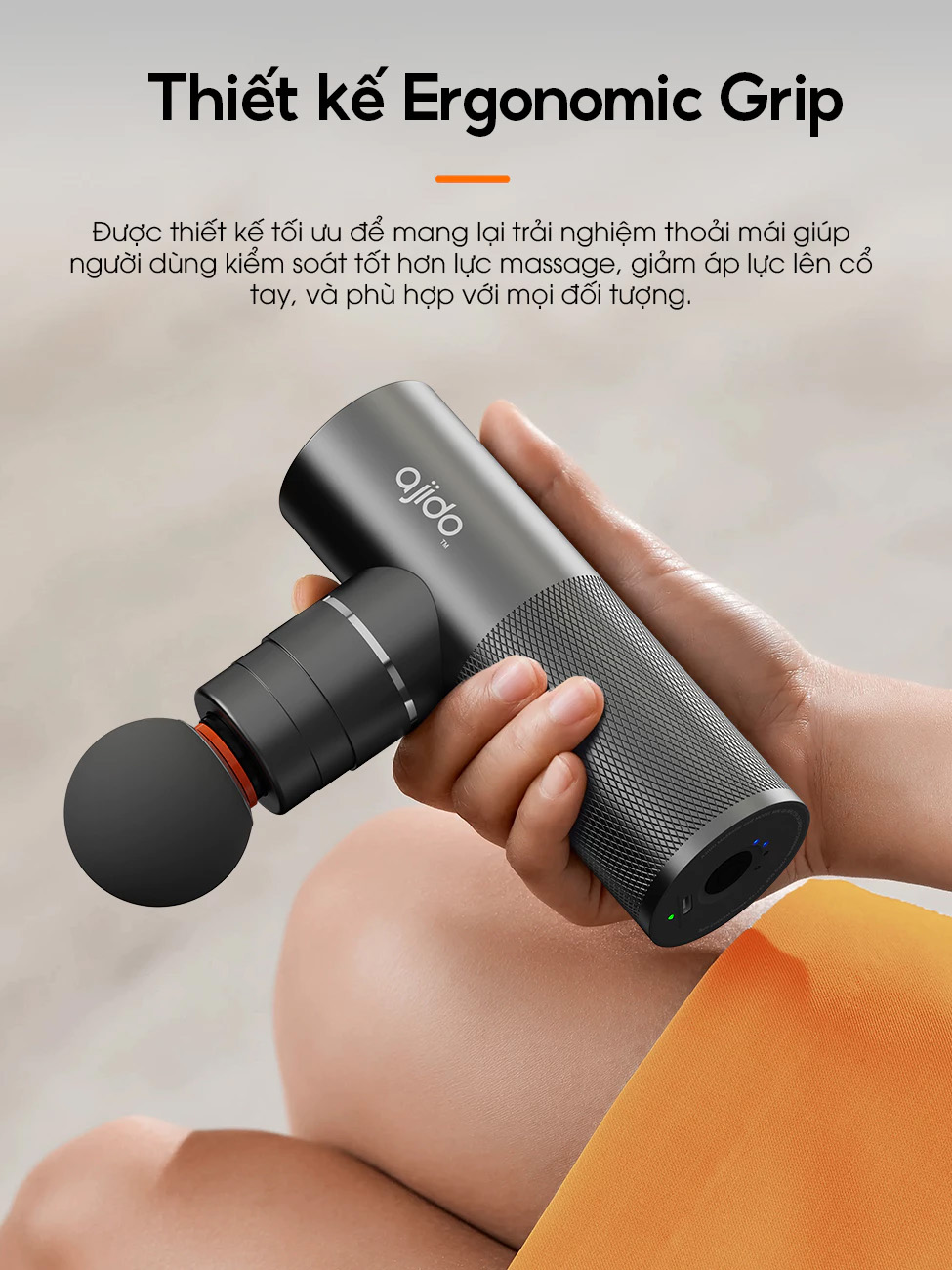 Máy massage mini cầm tay Cao Cấp Ajido MINI Q6