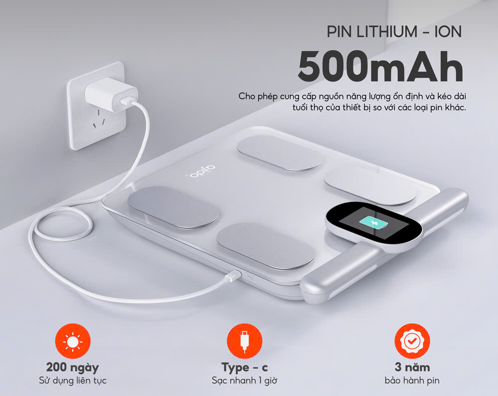 Cân Phân Tích Thành Phần Cơ Thể Ajido ScanBody S8