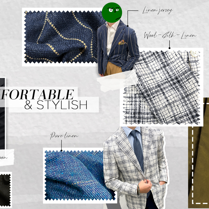 CHẤT LIỆU CHO MÙA HÈ - PHẦN 2: LINEN VÀ LINEN PHA