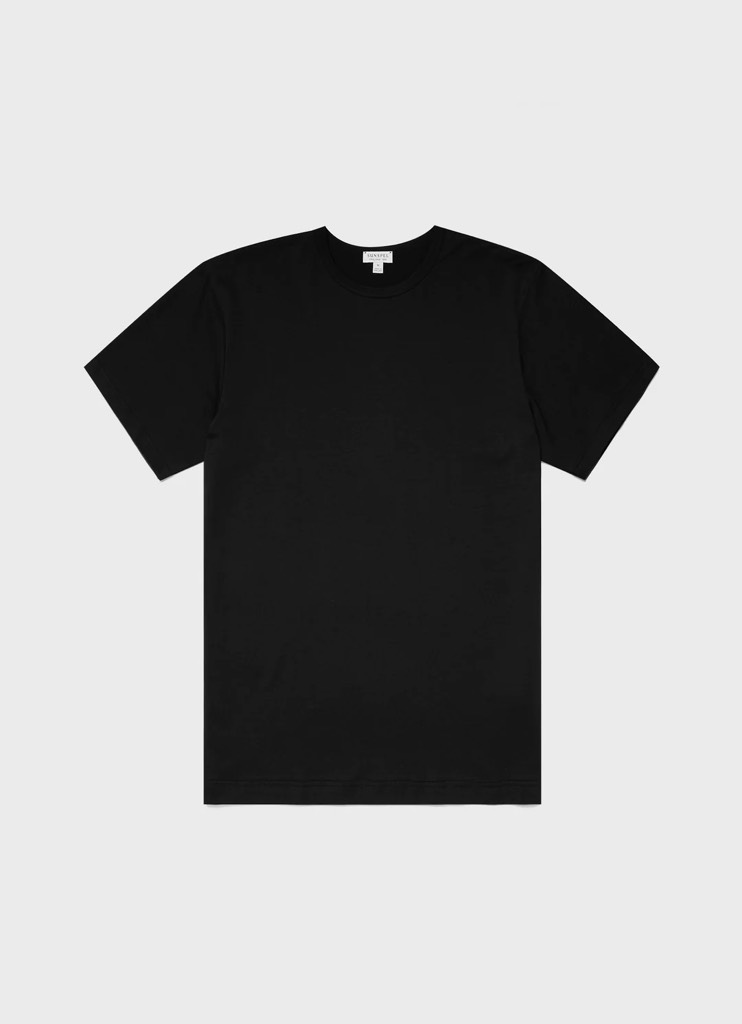 Áo thun SS Crew Neck T Shirt In Black