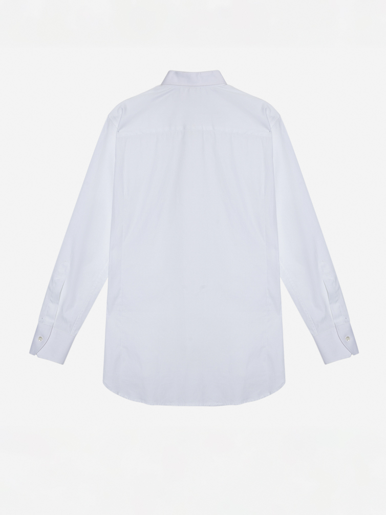 Canclini white poplin shirt 01T