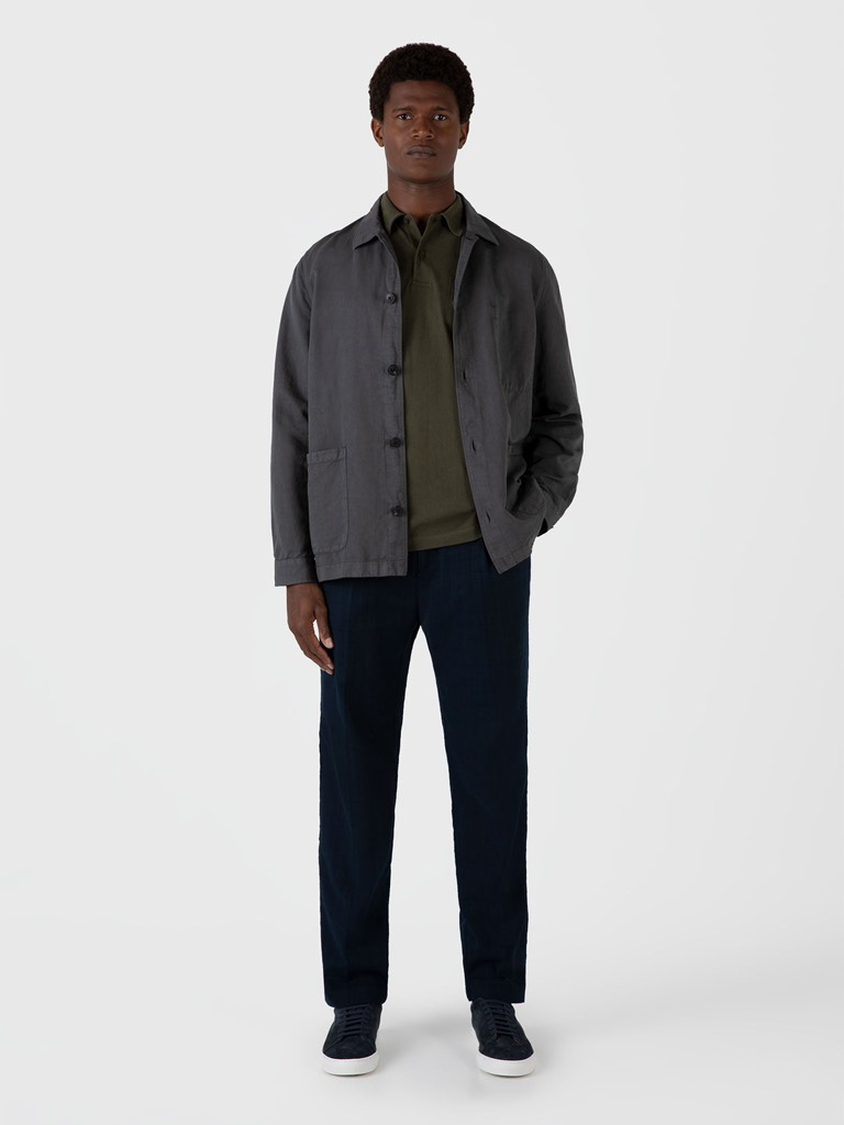 Riviera Polo Shirt in Pine Green
