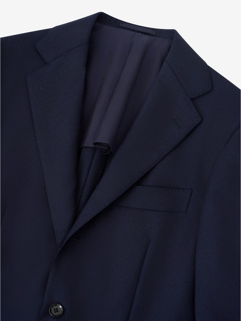 Dark Navy Calm Twist Suit 03X