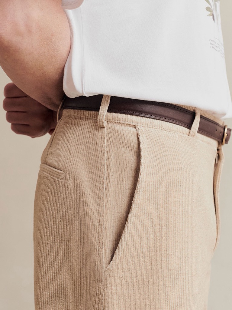 Balloon Trousers In Undyed