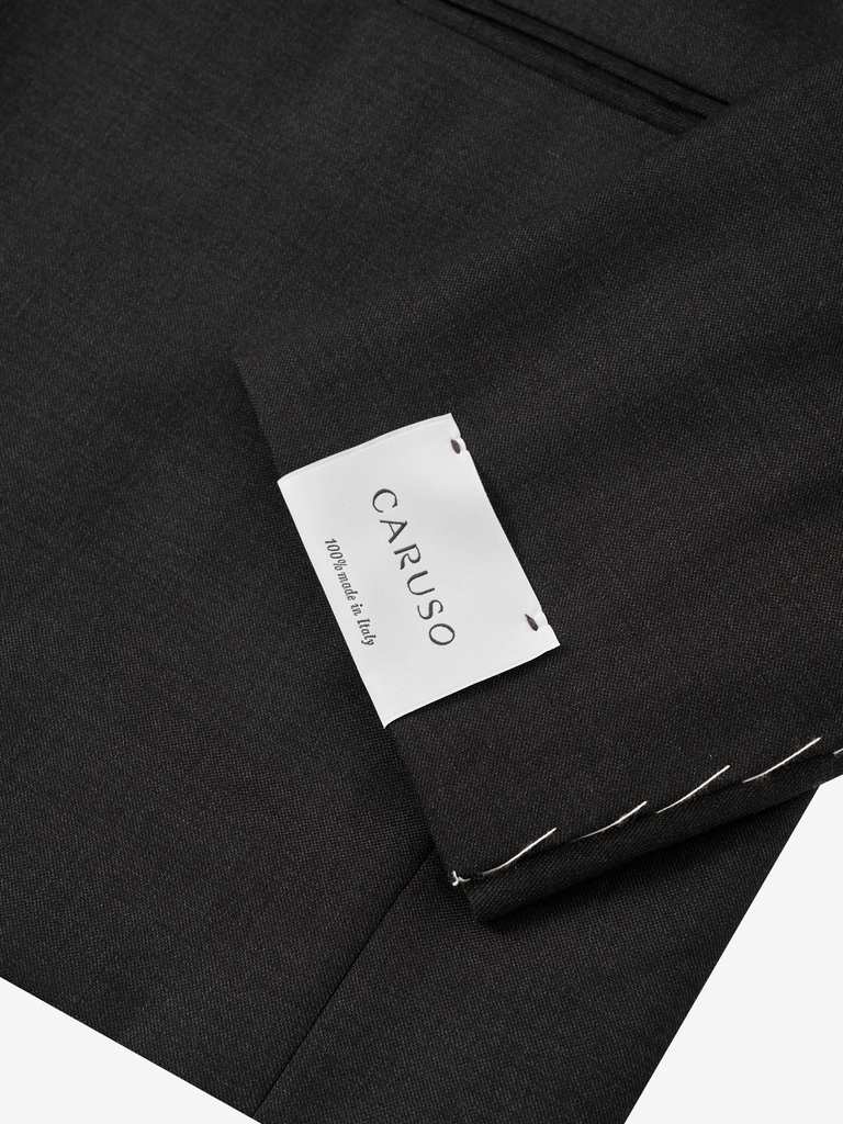 Norma Peak Lapel Grey Super 130's Wool Suit