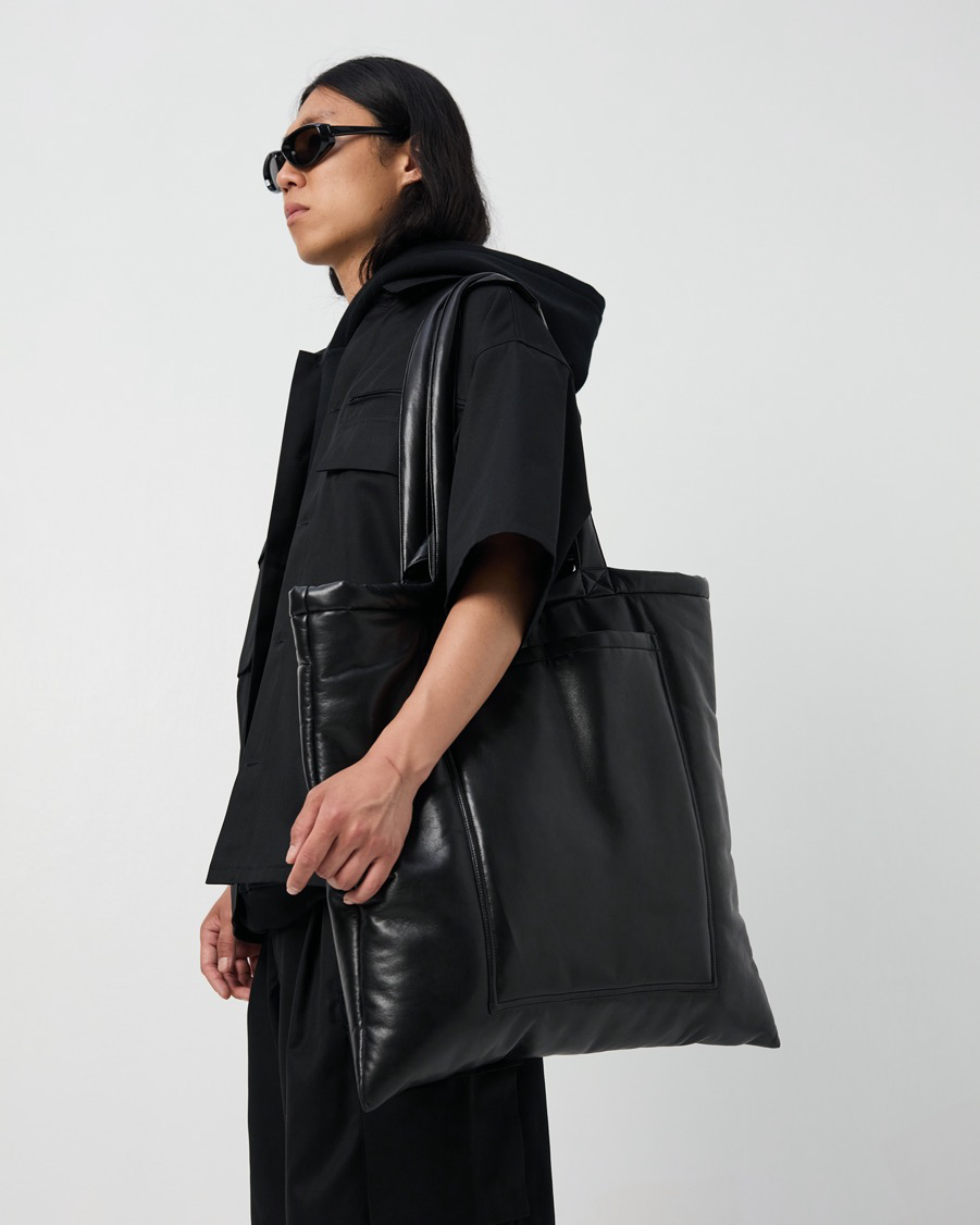 Tote Bag In Leather