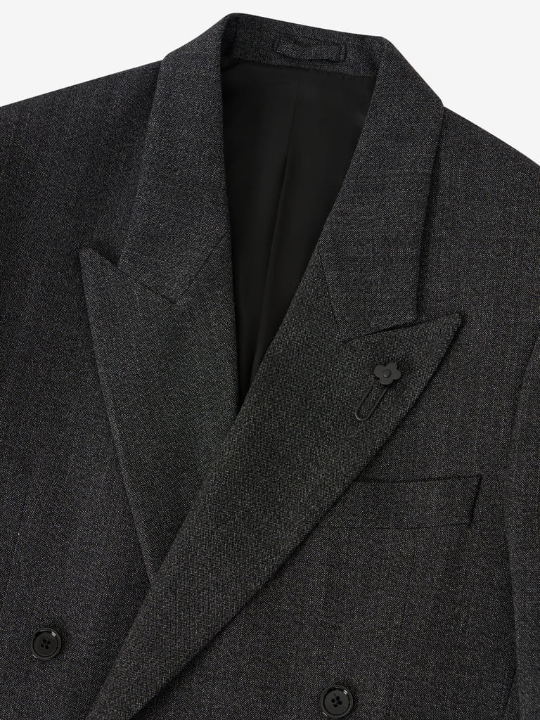 Miami Grey Flannel DB Suit