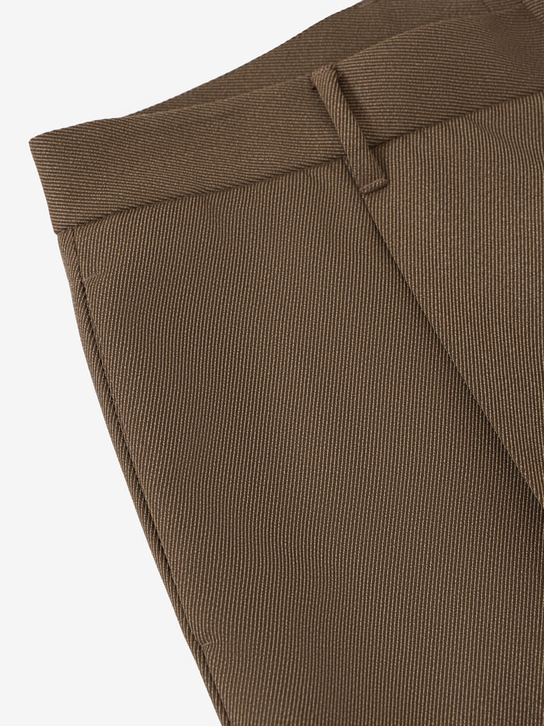 Miami Taupe Twill DB Suit