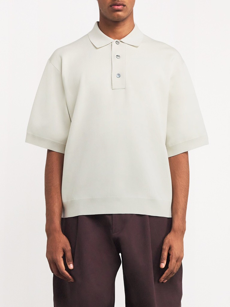Rico Knitwear Shirt in Ice