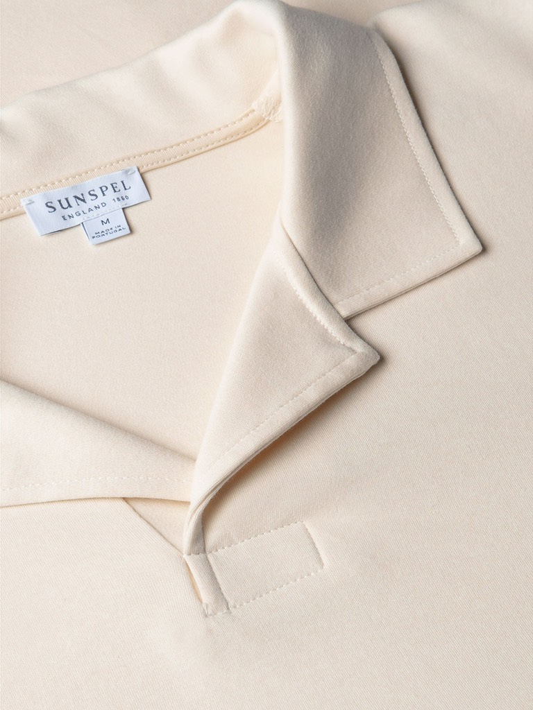 Heavyweight Polo Shirt in Undyed