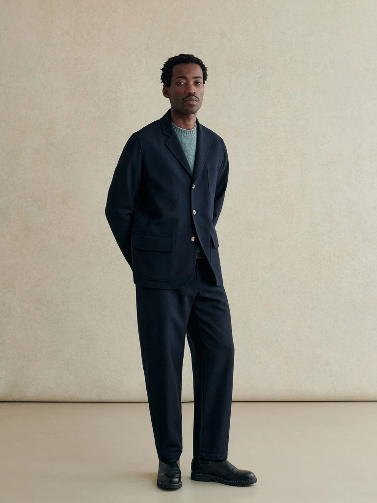 Navy Water Repellent Geography Teacher Jacket