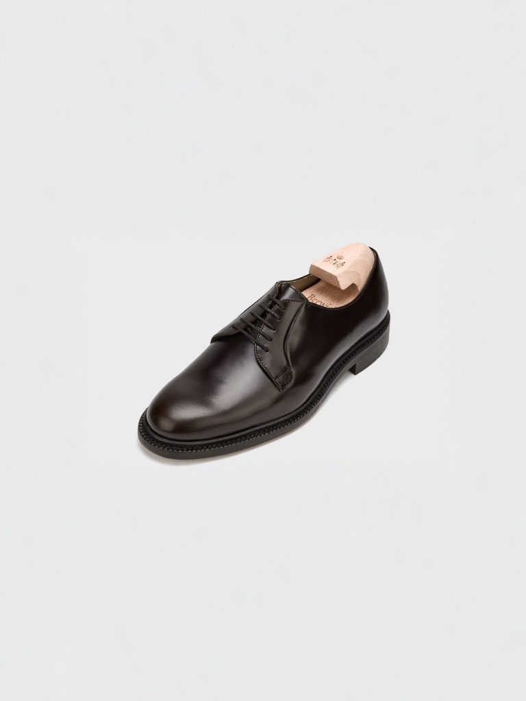 H184 Dark Brown Soft Calf Blucher