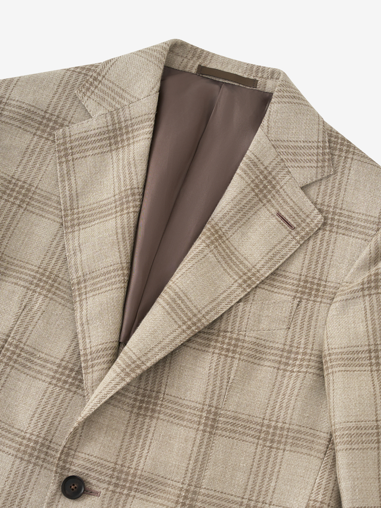 Aida Fawn Wool/Linen Sport Jacket